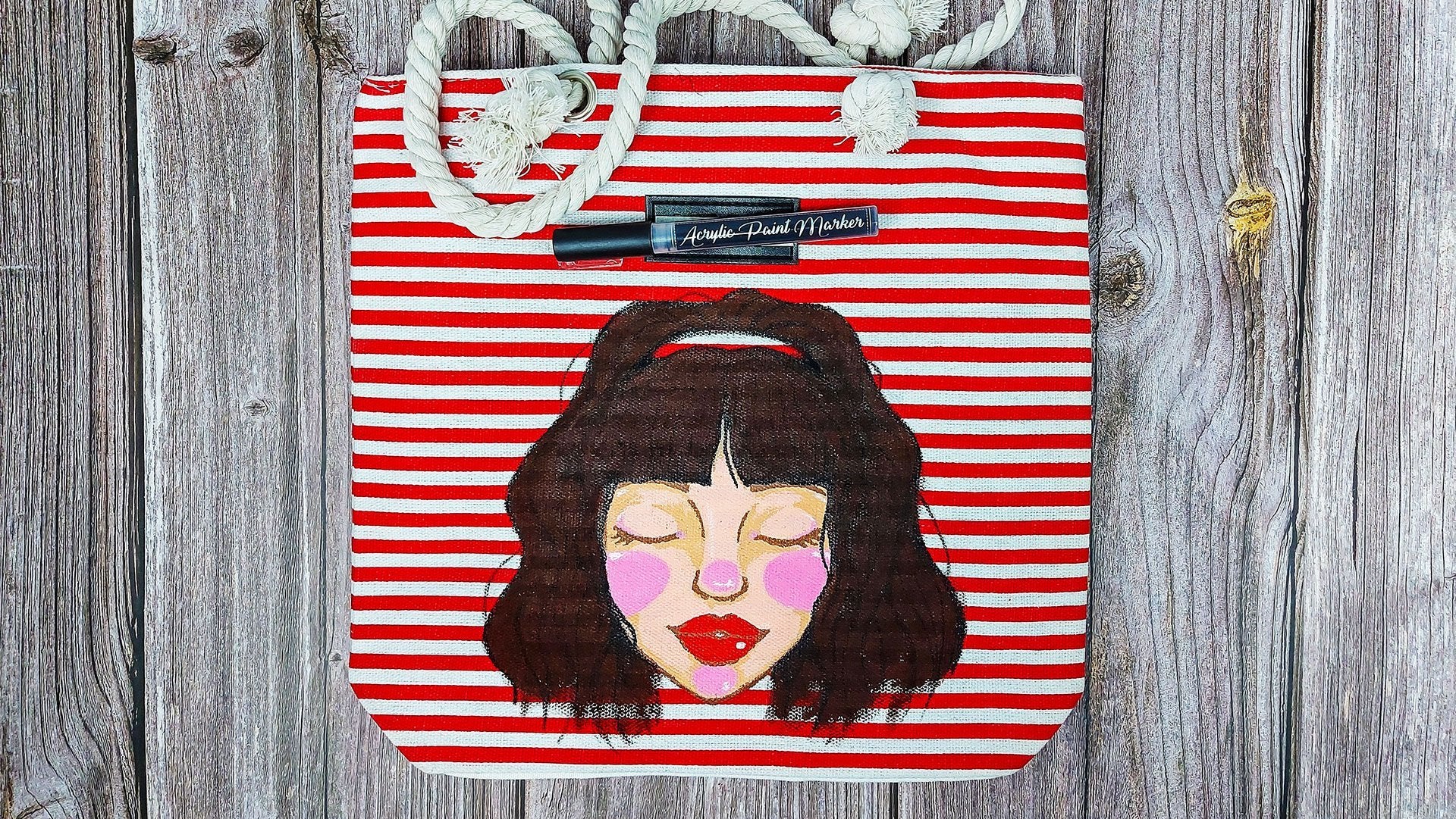 Bag painting ideas: 17 tote bag painting ideas & canvas bag