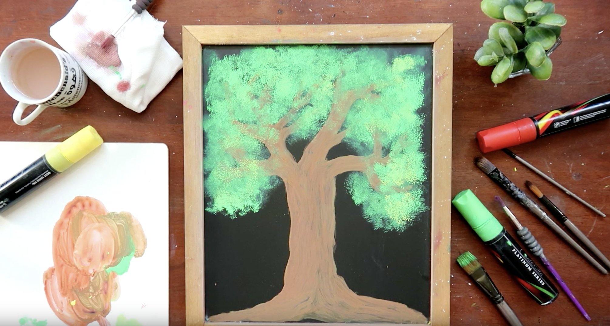 5 Elementary Art Lessons To Teach Using Chalk Paint Markers