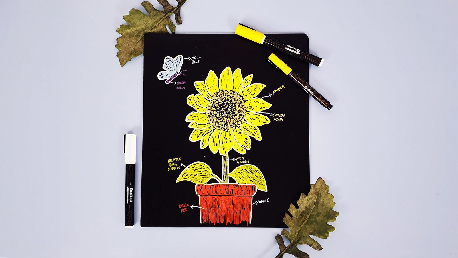 How to Draw Sunflower Plant (Sunflower) Step by Step |  DrawingTutorials101.com