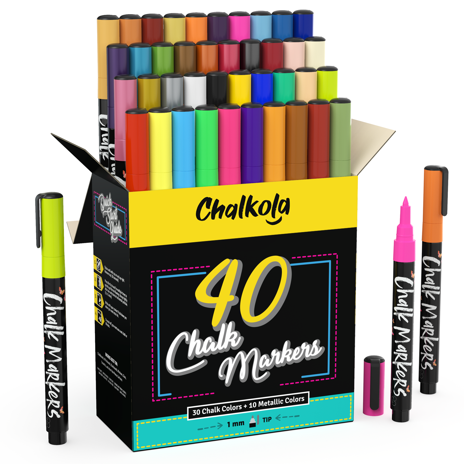 MMFB Arts & Crafts Premium Liquid Chalk Markers Medium Size (10