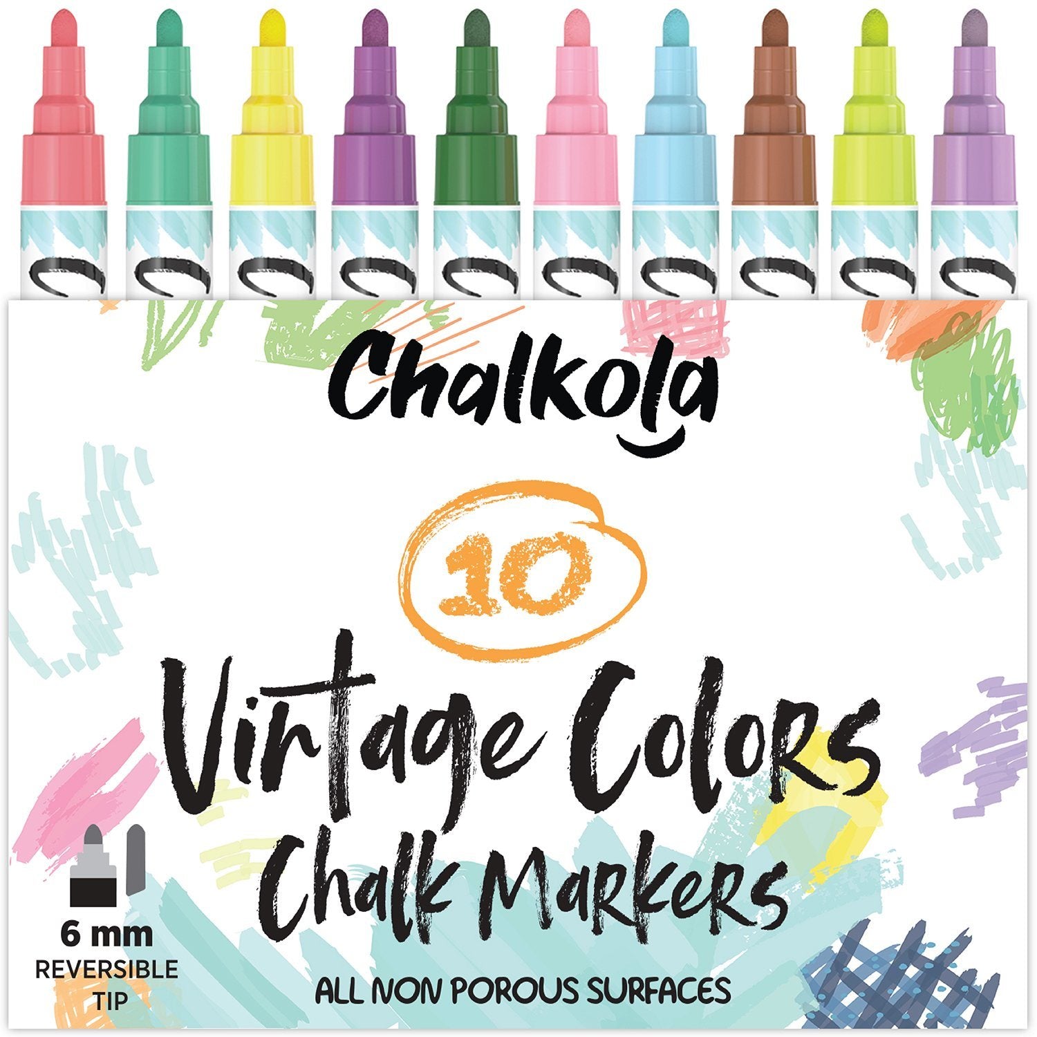Metallic Chalk Markers - 8 Color and 24 Labels - Dry & Wet Erase Marker  Pens - Chalkboad Markers for Kids, Liquid Chalk Markers Erasbale, Window