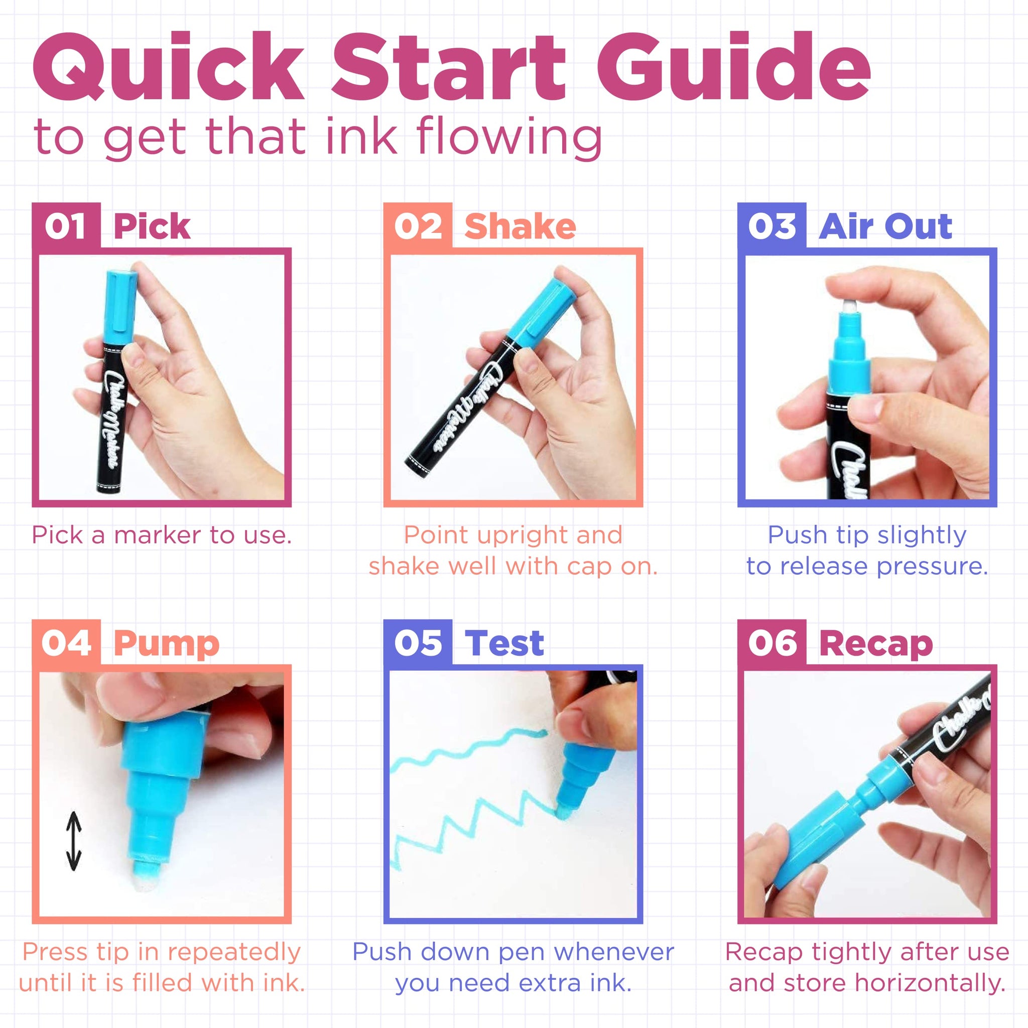 How To Reverse Chalk Marker Tips  Tips And Tricks For Beginners 