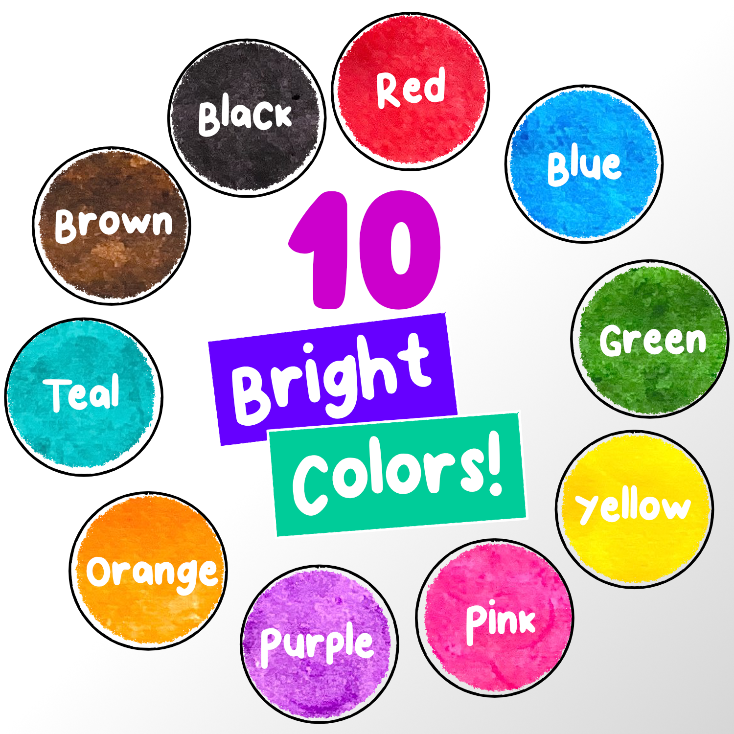 Do A Dot Art! Brilliant Colors 6 Pack Washable Paint Dot Markers Daubers  for Children, The Original Dot Art Marker